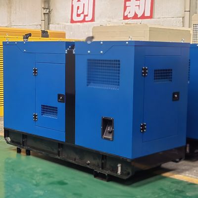 English Control System 20kw Three Phase Diesel Generator Soundproof Type 1500RPM/1800RPM