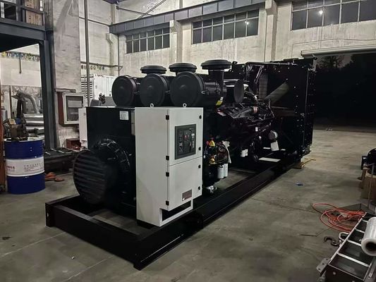1500kva Diesel Generator with Cooling Fins and Cummins Engine 1200kw Power Output