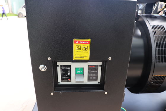 24V DC Electric Start and IP23 Protection Class 30KVA 24KW Soundproof Diesel Generator