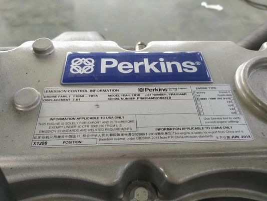 Silent Diesel Generator Set With Perkins Engine 1103A-33G 24KVA 30KVA-200KVA For Only